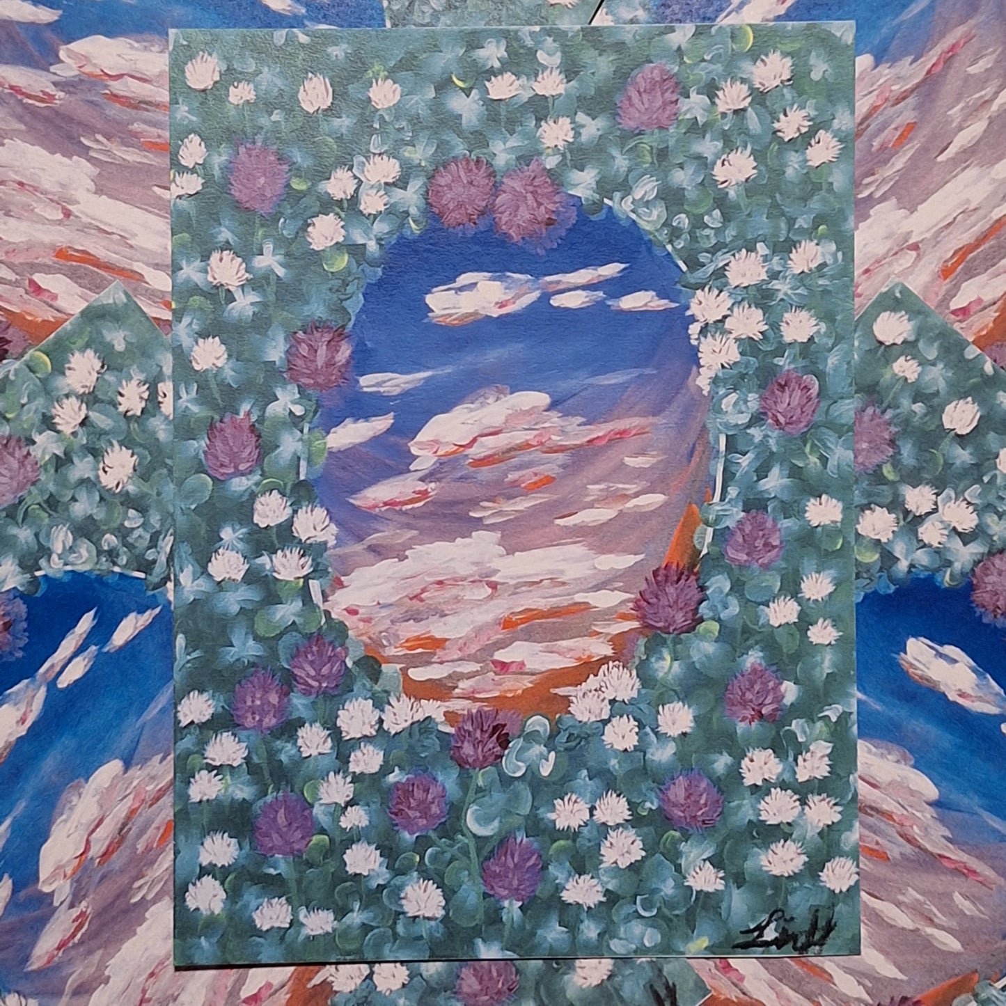 Print - Clover Reflection Portal