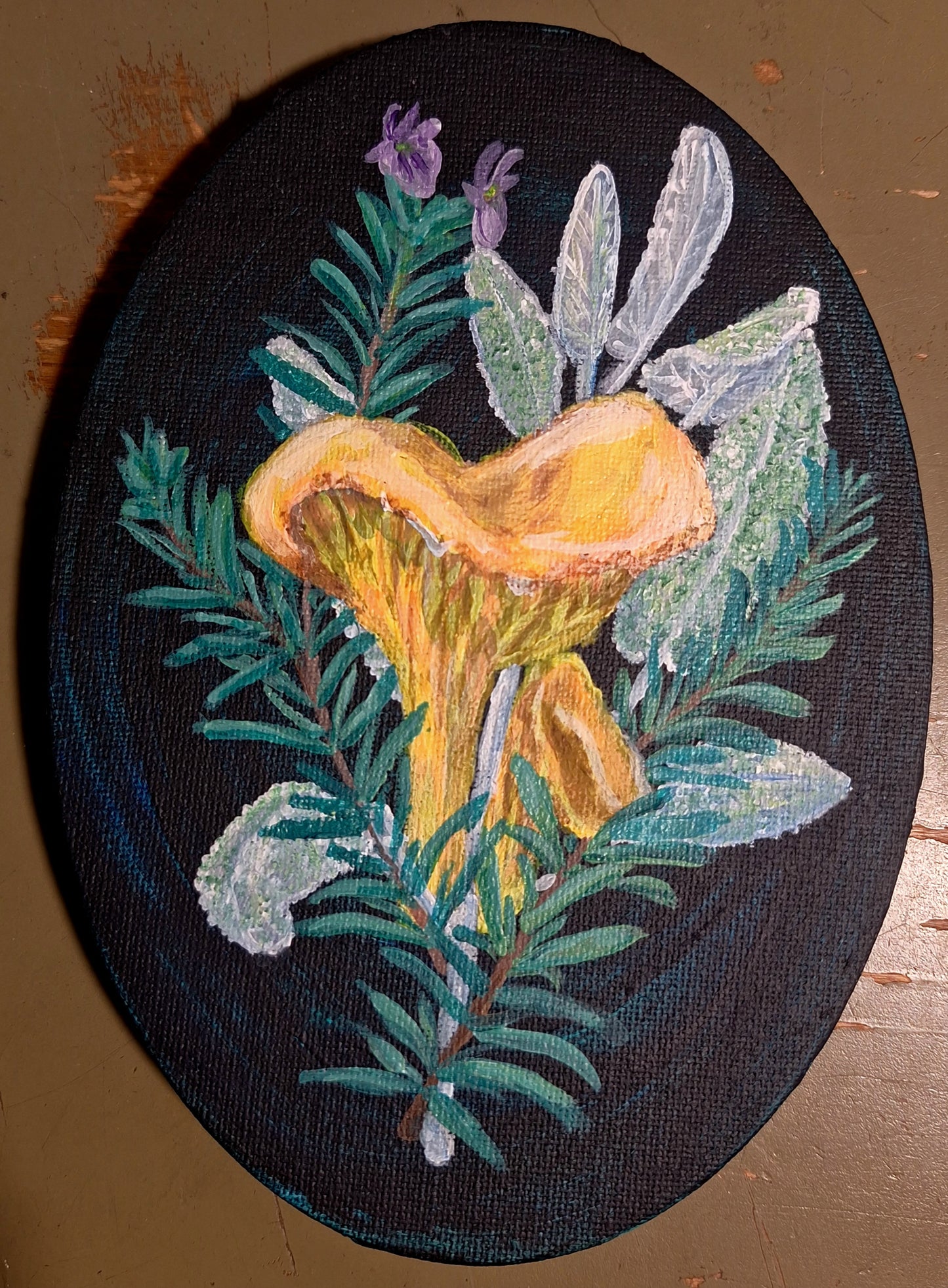 Original - Chanterelle - Acrylic on Canvas