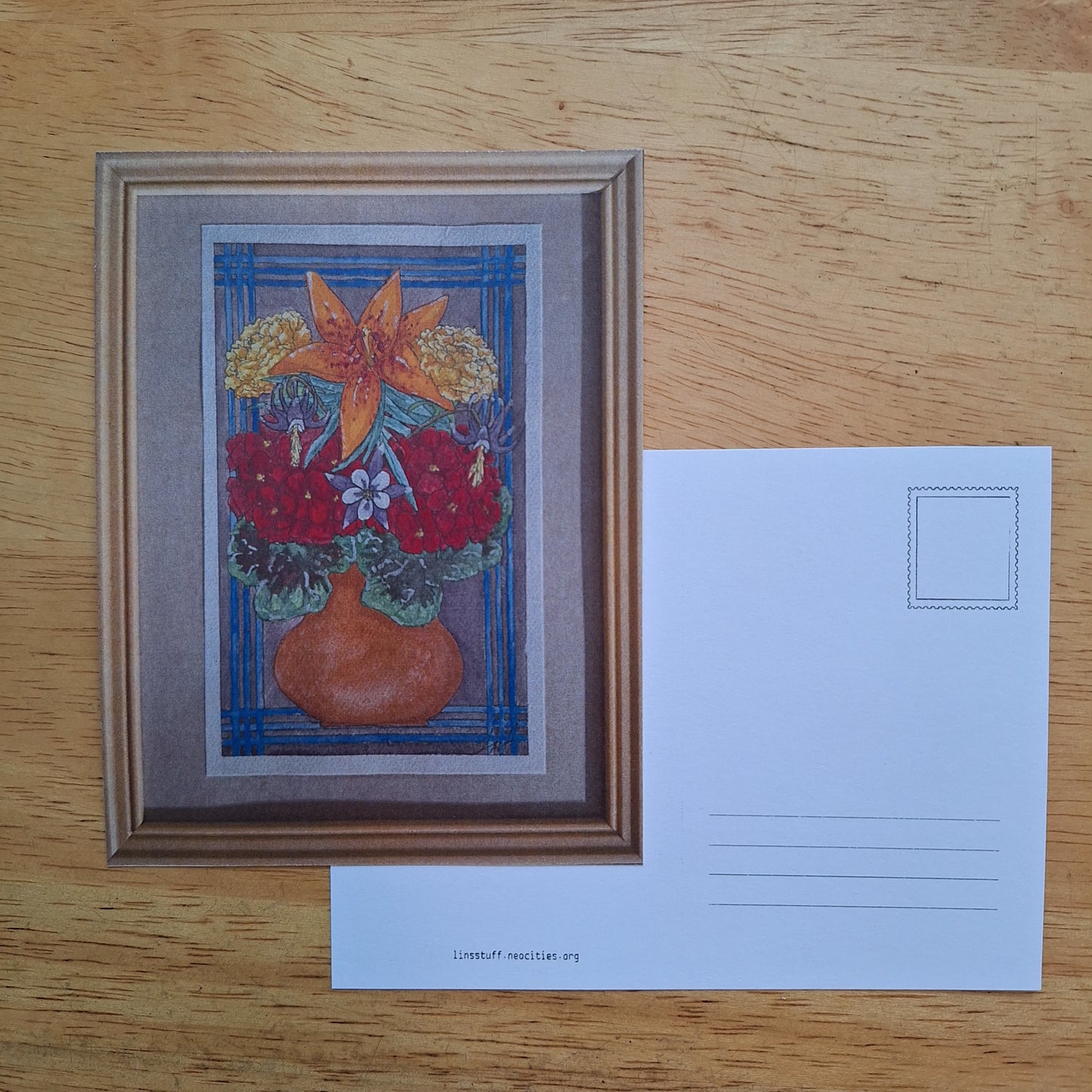 Postcard - Rage Bouquet