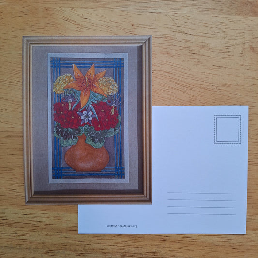 Postcard - Rage Bouquet