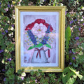 Original - Yearning - Framed Watercolor