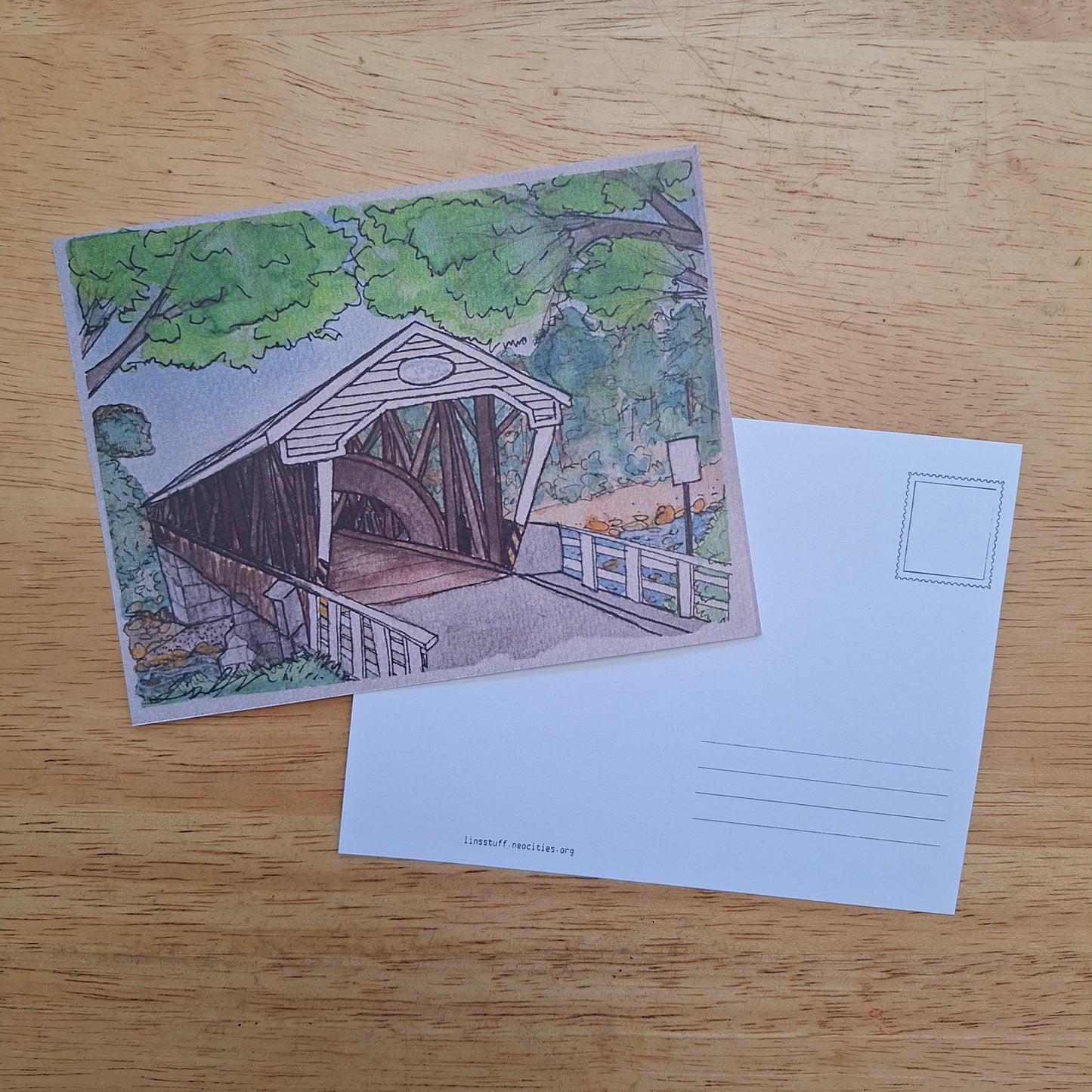 Postcard - Covered Bridge 2