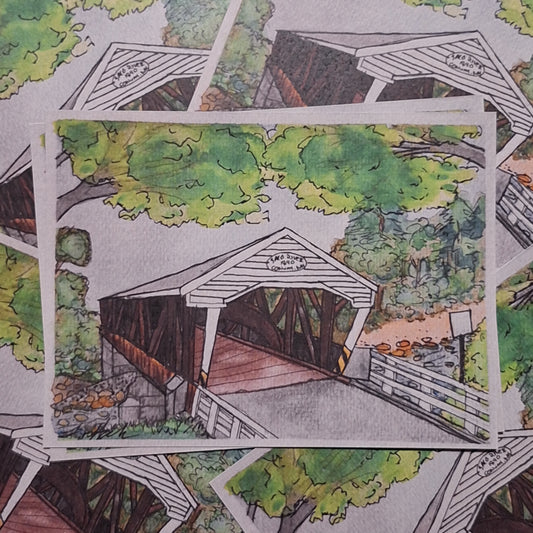 Print - Covered Bridge 1