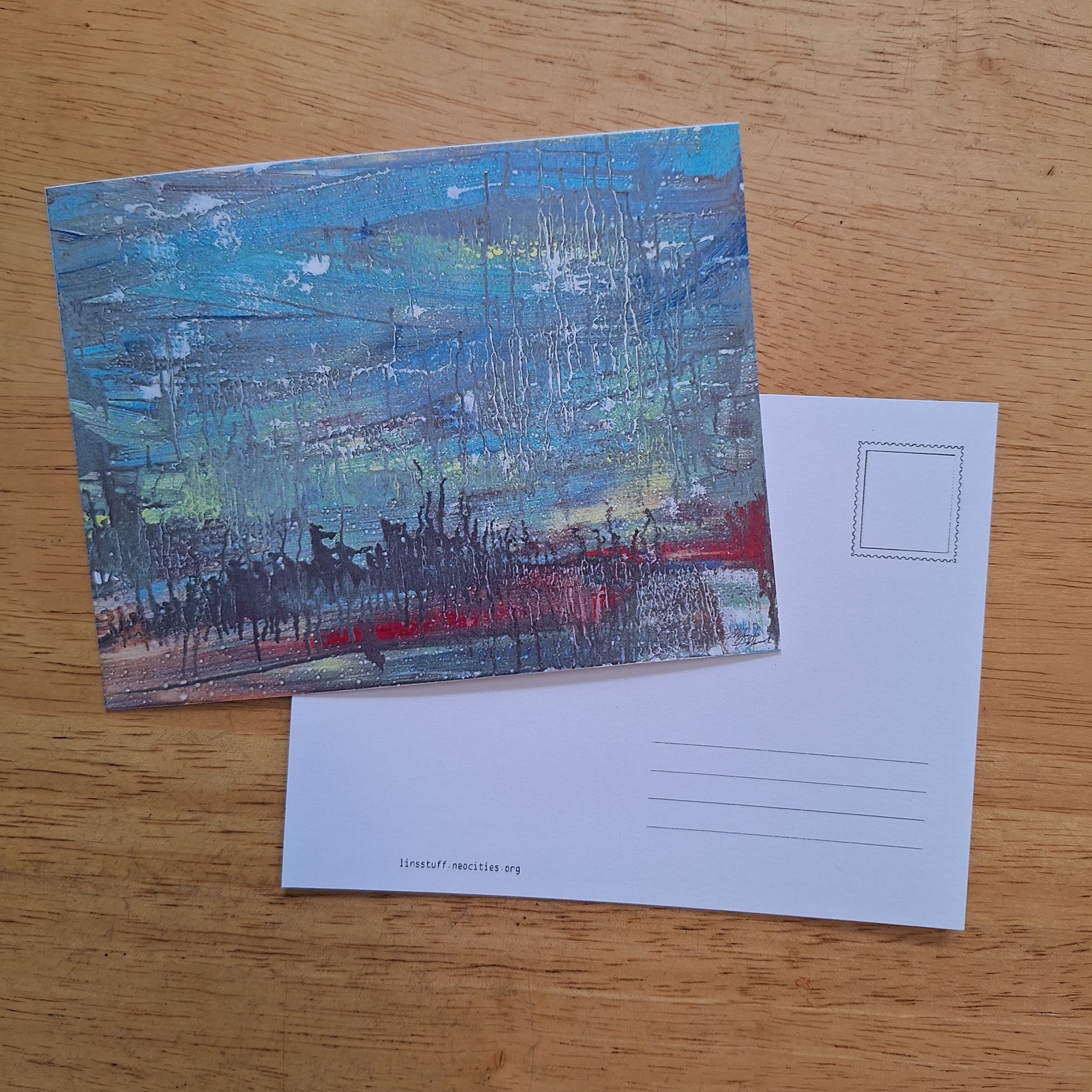 Postcard - Northern Lights