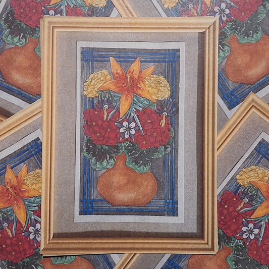 Print - Rage Bouquet (printed frame)