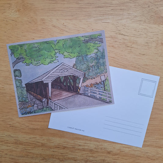 Postcard - Covered Bridge 1